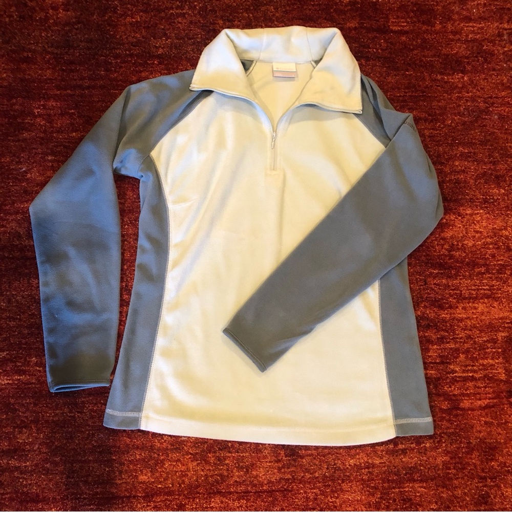 Color block Columbia fleece pullover NWOT